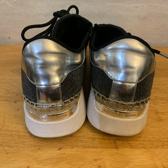 Michael Kors Jada Trainer Glitter
Chain Mesh Black Silver - Picture 3 of 5